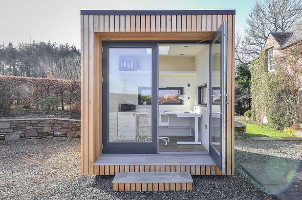 Contemporary Garden Shed and Building by JML Garden Rooms