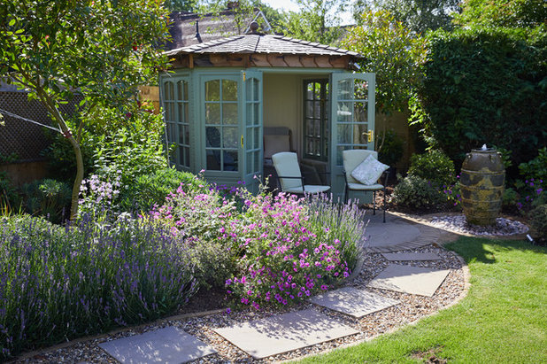 Traditional Garden Shed and Building by Green Tree Garden Design Ltd