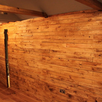 Reclaimed Acoustic Studio Wall - Secret Door