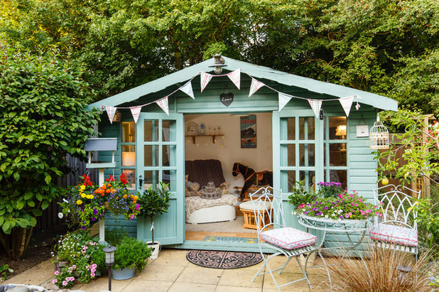 Shabby-chic Style Garden Shed and Building Summer House