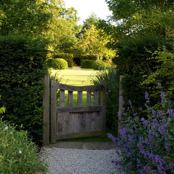 A country garden in the Cotswolds