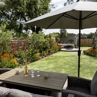 Photo of a medium sized contemporary back full sun garden in London.