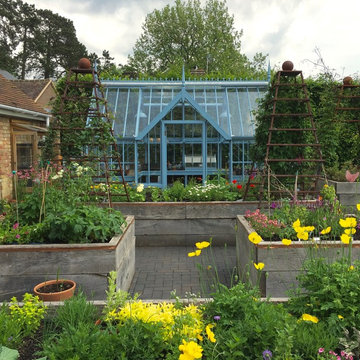 A Kitchen garden in Buckinghamshire