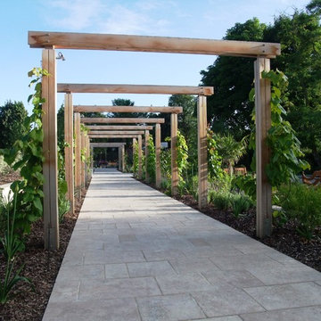 A private garden in Surrey