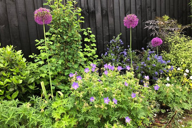 This is an example of a classic garden in London.