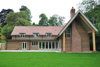 Moderner Garten in Wiltshire