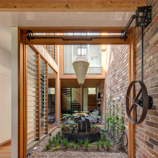 Inspiration for an industrial garden in Sydney.