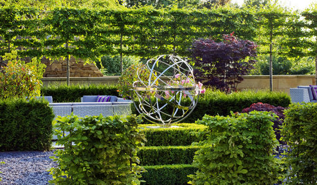 Bring on the Garden Bling With Artful Stainless Steel