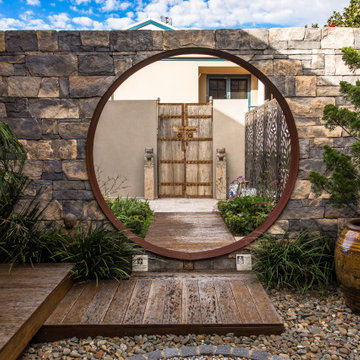 Asian Inspired Courtyard