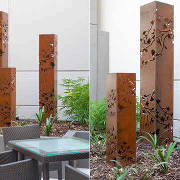 Backyard Garden Sculptures (metal art)