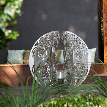 Backyard Garden Sculptures (metal art)