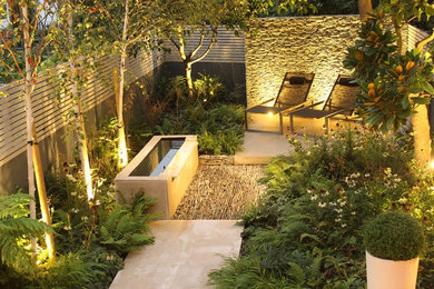 Inspiration for a medium sized contemporary garden in London.