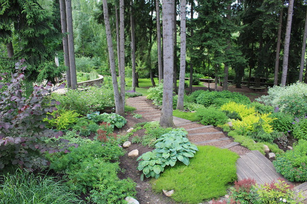 Rustic Landscape by CGD Landscape Design