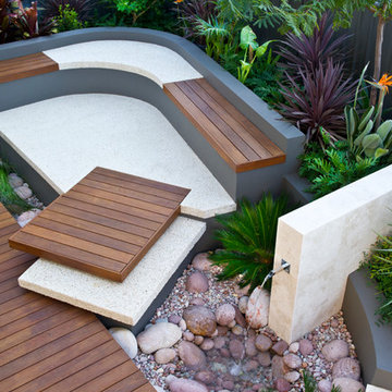 beach courtyards