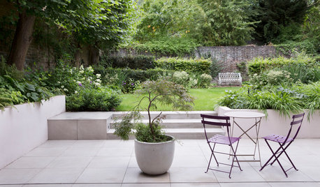 Garden Tour: A Beautiful Walled Garden with a Hidden Seating Spot