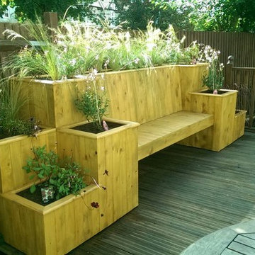 Bespoke Garden Planter with Seating
