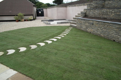 Design ideas for a traditional garden in Dorset.