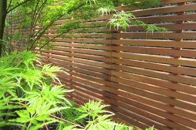 Cedar Slatted fencing Recent Install