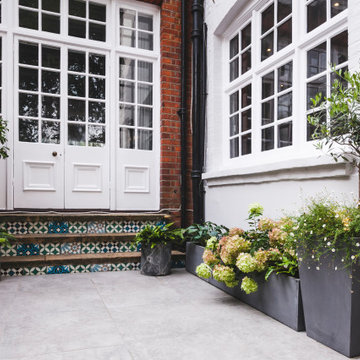 Chiswick Contemporary courtyard