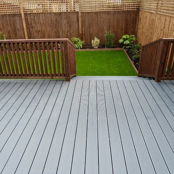 Composite Deck Project in Raynes Park