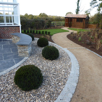 Contemporary English Country Garden in Bucklebury