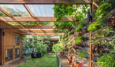 Architecture : Une maison durable et son jardin autosuffisant