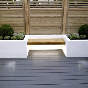Contemporary Garden Deck Project in Earlsfield