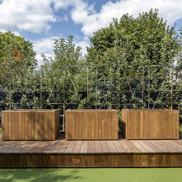 Contemporary Garden Design with Timber Deck
