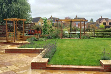 Inspiration for a contemporary garden in Wiltshire.