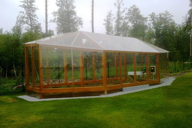 Contemporary greenhouse