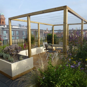 Contemporary Roof Terrace Manchester