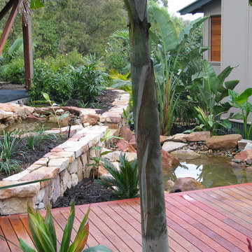 Cooroy Residence - Water feature incl. waterfall