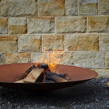 Corten Steel Fire Pit Bowl