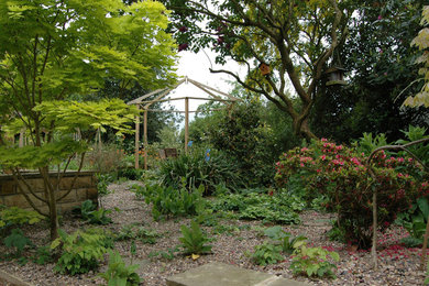 This is an example of a medium sized traditional garden in Other.