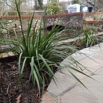 Country garden in Norfolk