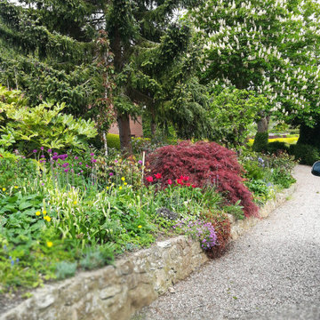 Country garden in Shropshire A