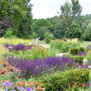 Farmhouse garden in London.