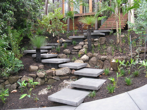 Contemporary Garden by Living Style Landscapes