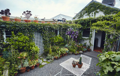 Wie zwei Künstler eine kleine Betonwüste zur üppigen Gartenoase machten