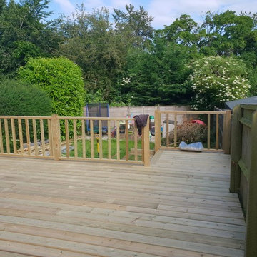Decking with storage space In Amersham for Daniel H.