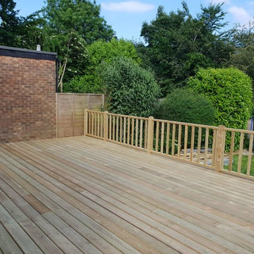 Decking with storage space In Amersham for Daniel H.