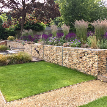 Dry stone wall Oxted surrey