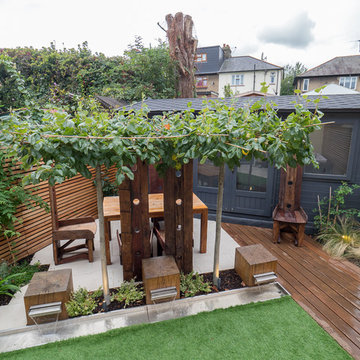 East London Modern Garden Design