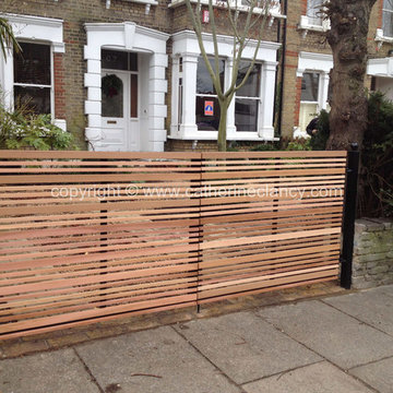eco friendly front garden
