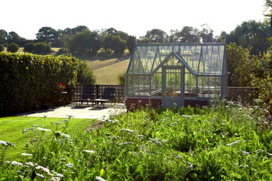 Photo of a rural garden in Hertfordshire.
