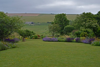 Photo of a farmhouse garden in Sussex.