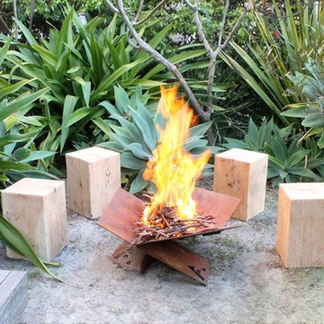 Fire-Away Block Stool