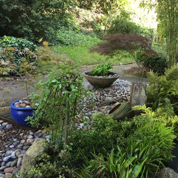 Front Garden - Japanese Dry River Bed in Bromley