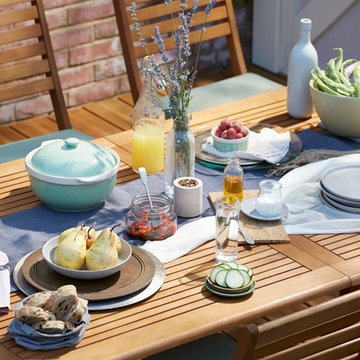 Garden Party, outdoor dining & table-top ideas
