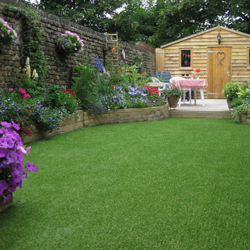 Garden with Decking and Flowers